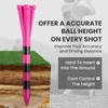 Golf Tees Plastic Driver 70mm 83mm Five Claws Prong 80