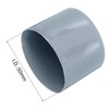 sourcing map 4pcs Rubber End Caps 50mm ID Vinyl Round