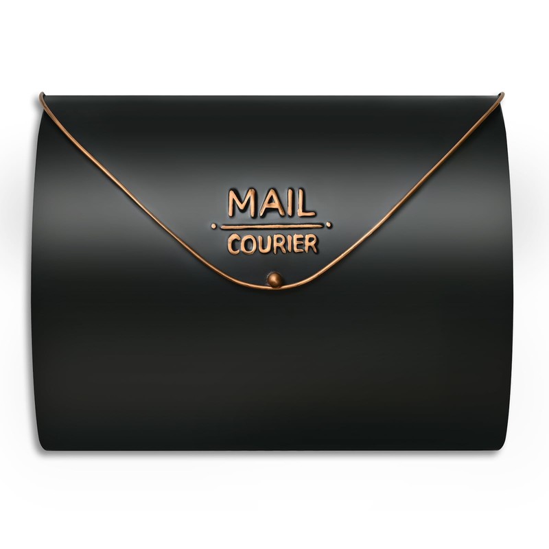 Outdoor Wall Mount Mailbox, 13 x 3.24 x 10.3 inch