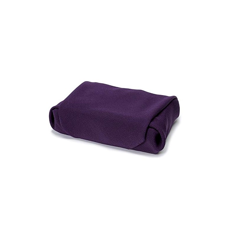 むす美 風呂敷 ふろしき 約45cm 正絹 ちりめん 無地 中巾6号 ムラサキ 日本製