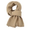 amokk Solid Winter Scarf for Girls Women Cold Weather Fashionable