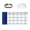 Flomore M3.5 Lock Quick Link Chain Connector 304 Stainless Steel