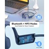 MONODEAL Bone Sound Headphones Bluetooth 5.4, IP68 Waterproof Headphones Float