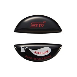 SUBARU STSG18100620 [Genuine Subaru ] STI [Fuel Cap Ornament (Regular)] Black