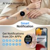 Fitpolo Smart Watch for Women,1.3" AMOLED Touchscreen Fitness Tracker, Make/Answer
