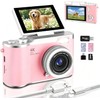 Cámara Digital 4K, Lente De 48 MP, Zoom Óptico de