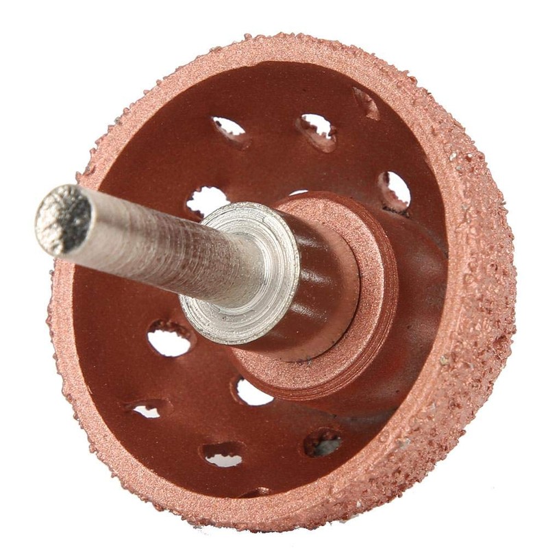 2Pcs Tungsten Buffing Wheels, Bowl Type Grinding Head Tungsten Steel