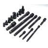Titan 81483 17-Piece Impact Adapter Set Includes Universal Joints, 1/4-Inch,