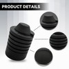 2PCS Hood Stop Bumpers, Car Engine Hood Buffer Rubber Pad,