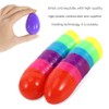 XiXiRan Easter Eggs Plastic Colourful, Easter Eggs Plastic Decoration, Easter