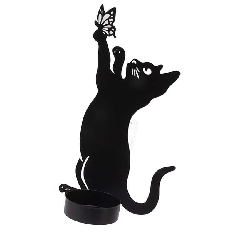 Home Decor Candlestick Durable Cat Candle Holder Decorative Candlestick Holder