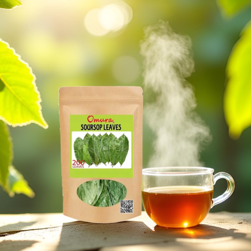 Omura SOURSOP Guanabana Graviola Tea Leaves 200 Leaves