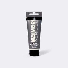 MAIMERI Acrylic White Titanium Tube Made of 200 ml