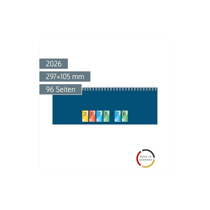BRUNNEN Dataline Landscape Appointment Book Model 771 2026 | 297