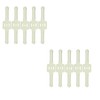 Pack of 10 Replacement Plastic Blades 14 cm Plastic Replacement