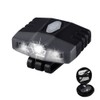 LHOTSE Ultra Bright Mini Hands Free LED Clip on Cap