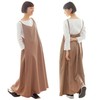 CB Japan atomico Apron, Shoulder Straps, Fine, Fluffy Silhouette, Plain,