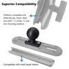 WINDFRD C Size 1.5" Track Ball Mount Base for Boat