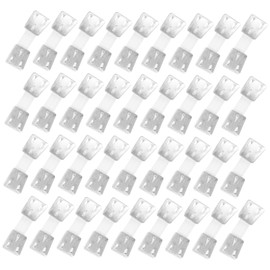 Beavorty 50Pcs Elastic Bandage Durable Metal Fixing Buckles for Replacement Bandage Easy to Use Fasteners for Care and Support for Emergency and Daily Life