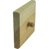 Wooden Post Cap for Posts 9 x 9 cm Impregnated