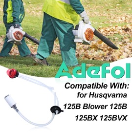 581798001 Fuel Line Kit for Husqvarna 125B Blower 125B 125BX 125BVX Redmax HB280 2-Stroke Handheld Leaf Blower, 125B Fuel Line Grommet Kit for Jonsered BV2126 Handheld Leaf Blower Replace 581 79 80-01