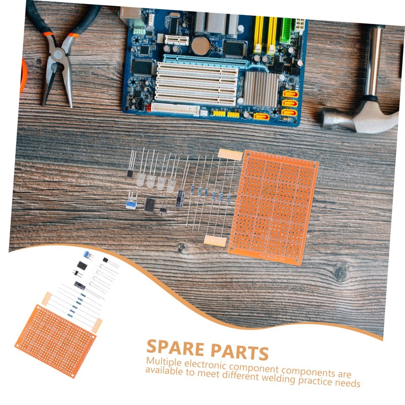 ULTECHNOVO 2 Sets Soldering Kit for Students DIY Circuit Board