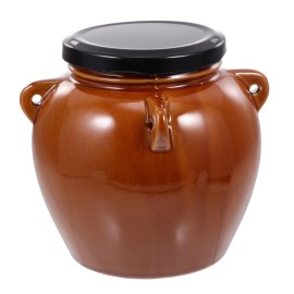 Ciieeo Kimchi Altar Ceramic Can Pot Traditional Pickles Jar Jar Ceramic Kimchi Conta