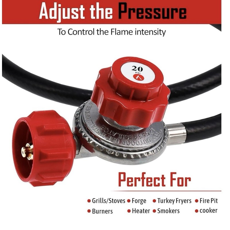 For BBQ Pro, For Charbroil, For Weber 4FT High Pressure