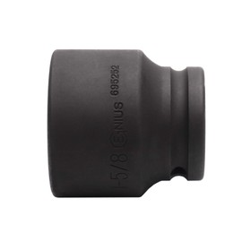 Genius Tools 695252 3/4" Dr. 1-5/8"(12 Point) Thin Wall Impact Socket