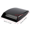 PUSOKEI Universal Car Air Flow Sticker, Car Decorative Airflow Intake