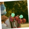 BESPORTBLE 1Pair Durable PU Roller Skate Brake Stoppers Double Row