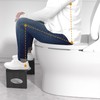 ROMGUAR CRAFT 7 Inch Bamboo Toilet Stool, Foldable Poop Stool,