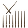 uxcell 5 Set Wooden Clock Hands Only,Walnut Wood Clock Hands