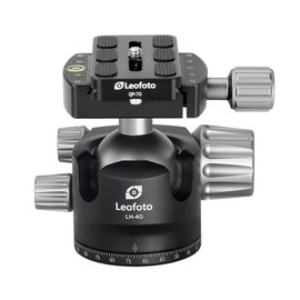 LEOFOTO Tripod Ball Head LH-40 + QP-70N Quick Release Plate