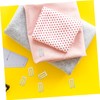 FOMIYES 4sets Men's Barber Cape Buckle Hair Cutting Cape Fixing