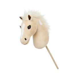 LeMieux Hobby Horse Lemon - Lemon and White Skewbald - Realistic Head - Perfect for Kids