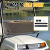 KUAFU Tinted Windscreen Compatible with 1985-1995 Yamaha G2 G9 Golf
