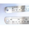 16 Inch/40cm w 8 Inch/20cm Metal Metric Rigid Straight Edge