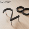 SAILANKA 5 Inch Matt Black Door Number For Modern Door