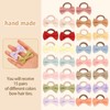 Toddler Hair Ties 2 Inches Cute Hair Bows for Girls