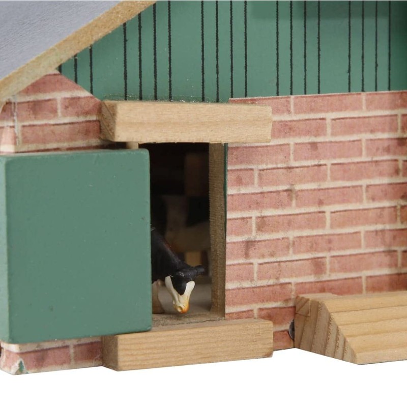 Kids Globe Wooden Farm Shed (Scale 1:87)