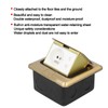 Floor Socket Embedded Power Outlet Charging Industrial Supplies FR Standard