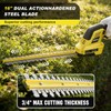 4-in-1 Pole Hedge Trimmer Cordless, Electric Hedge Trimmer and Grass