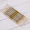 7pcs Dental Composite Resin Filling Spatula Stainless Steel Dental Instrument
