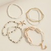 Beach Bracelet for Women Shell Bracelet Stackable Summer Beach Bracelet