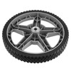 PINGEUI 2 Pack 12" x 1.75" Plastic Spoked Wheel, 1/2"