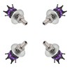 Lunsom License Plate Screws Fastener Bling Mounting License Plate Bolts
