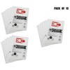 FIND A SPARE Microfibre Poly Dust HepaFlo Bags For Henry