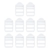 SUIKIHUM 10 Pack Plastic Ladder Slider, 1 Inch(25mm) Backpack Buckle