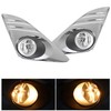 Silscvtt 2Pcs Fog Lights Assembly Replacement for 2012 2013 2014